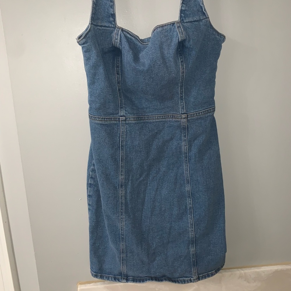BDG fitted denim dress size S